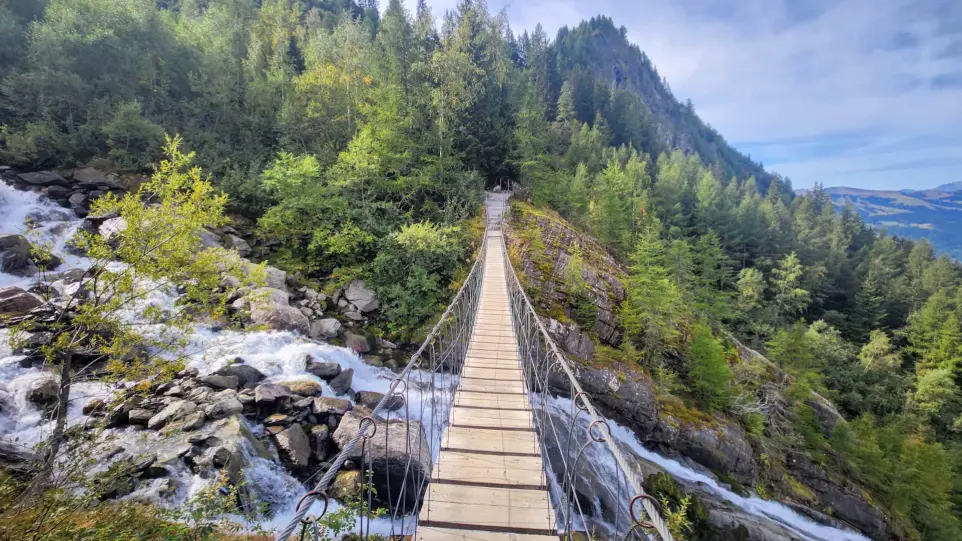 La passerelle de Bionnassay